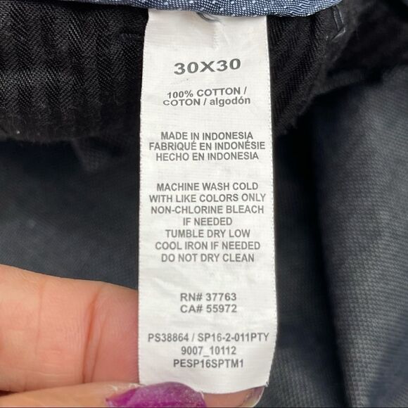 Perry Ellis Men's Slim Fit Pants Sz 30x30 - Picture 10 of 11